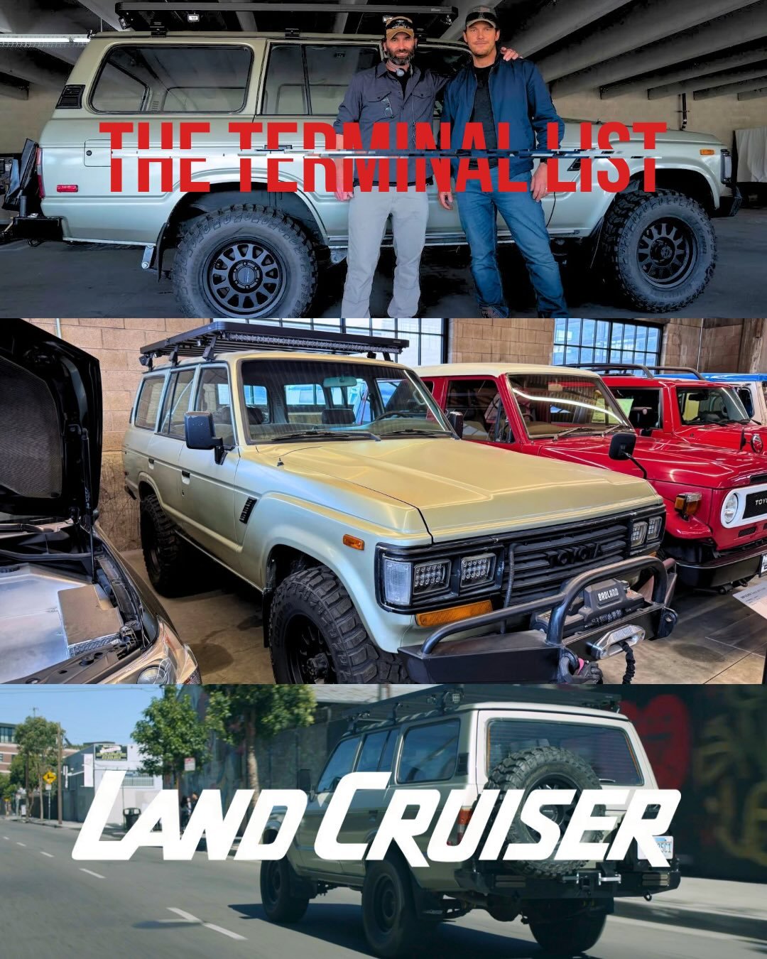 Every great character needs an equally great ride. Batman has the Batmobile, Magnum has the Ferrari, James Bond has the Aston Martin, Uncle Rico has his van &mdash; and James Reece has the legendary 1988 FJ62 Toyota Land Cruiser. From the very beginn
