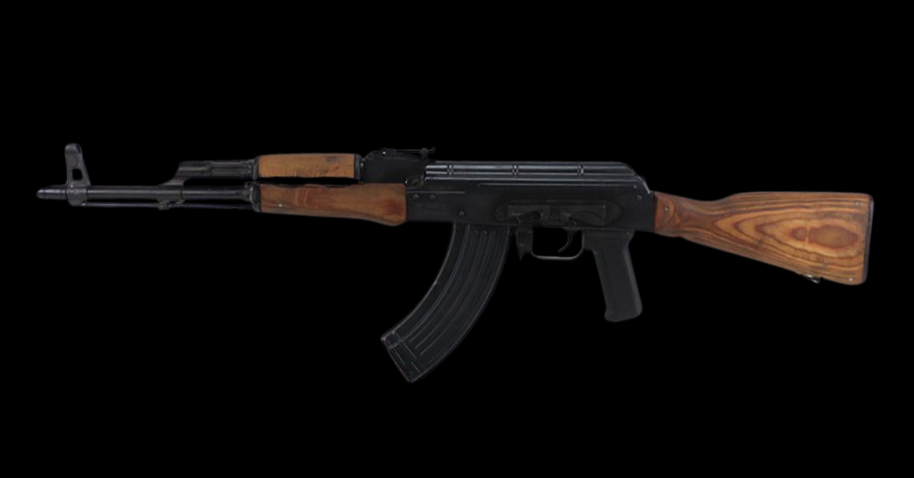 An AK used in The Terminal List: Dark Wolf Episode 1.