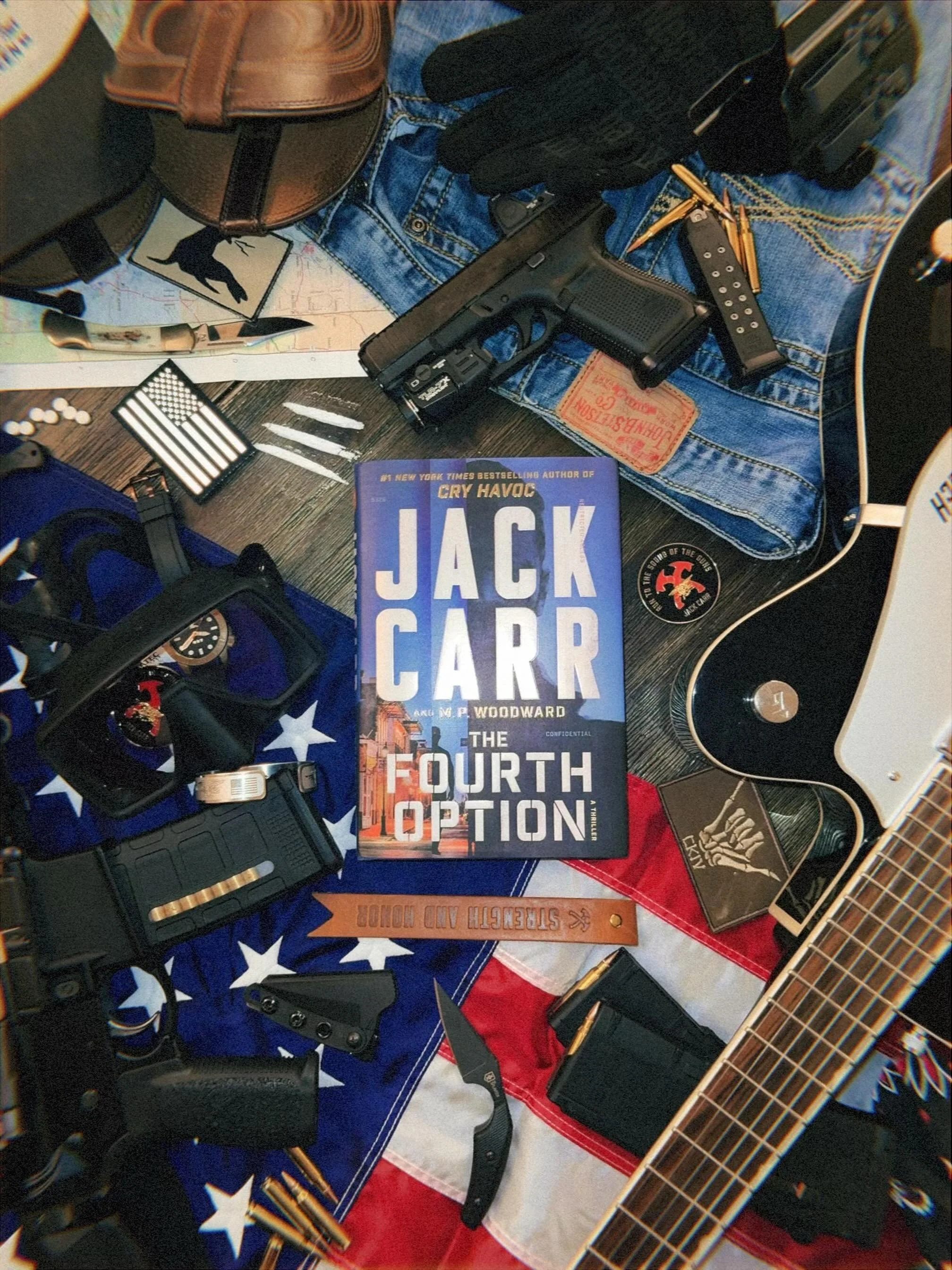 The Fourth Option hits shelves today!

Today, Justice rolls into town in a vintage Volkswagen camper van, a canine by his side. The Fourth Option isn&rsquo;t just a reimagining of the classic western&mdash;it&rsquo;s a warning of what happens when on