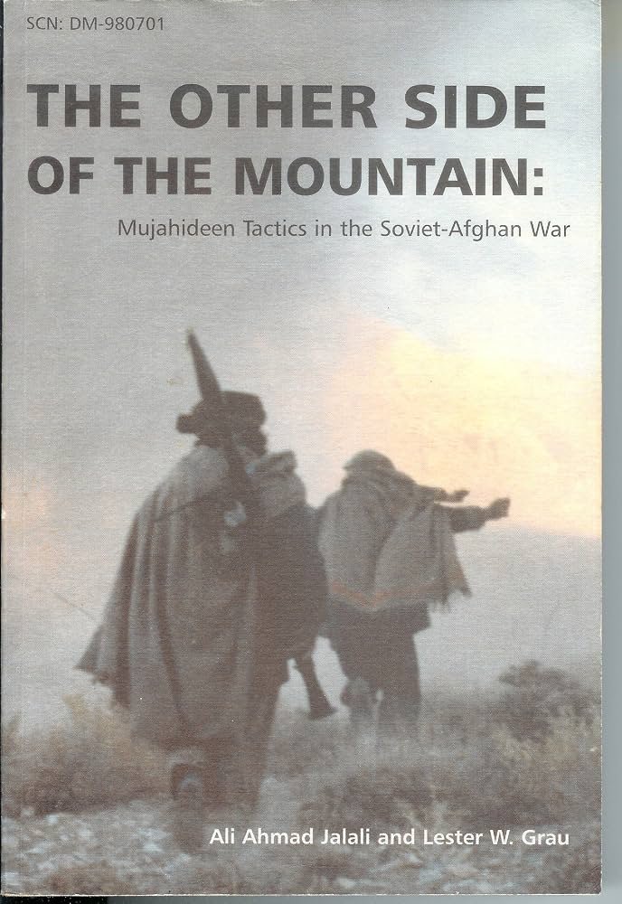 The Other Side of the Mountain: The Other Side of the Mountain Mujahideen Tactics in the Soviet-Afghan War book cover featured in The Terminal List intro garage