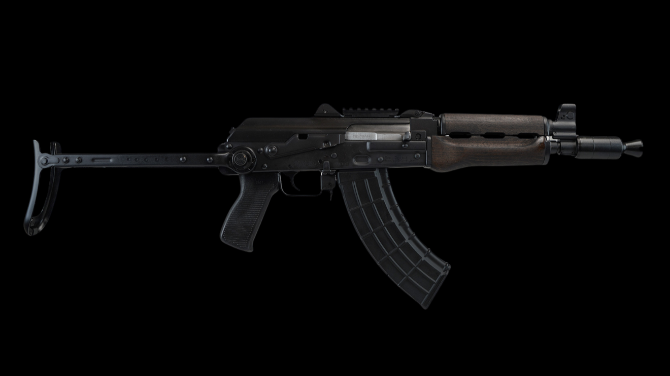 An AK used in The Terminal List: Dark Wolf Episode 1.