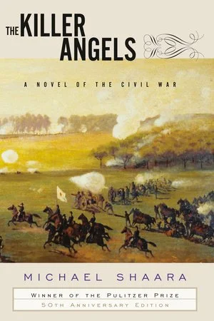 The Killer Angels: The Killer Angels by Michael Shaara book cover featured in The Terminal List intro garage