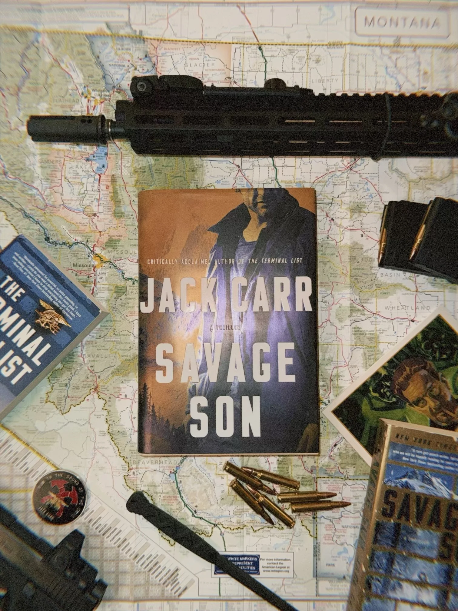 The next installment(season/movie) in The Terminal List will be based on this book-Savage Son