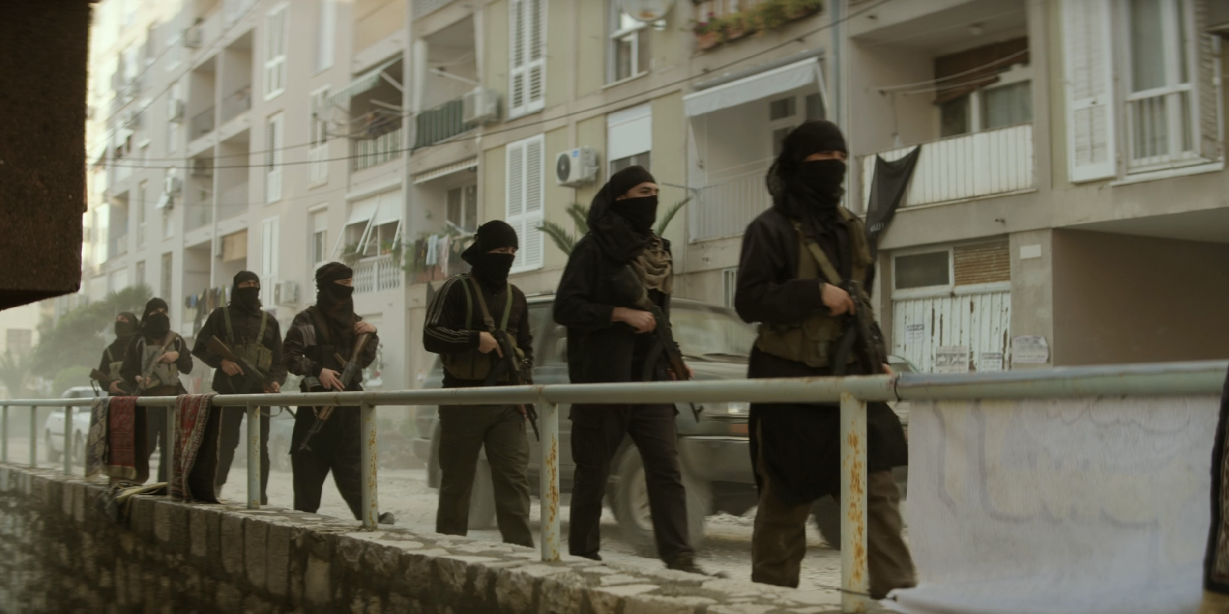 An AK used in The Terminal List: Dark Wolf Episode 1.