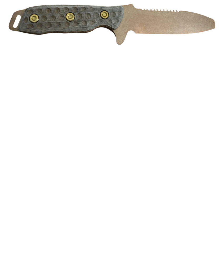 Emerson Knives EOD folding pocket knife featured in The Terminal List intro garage