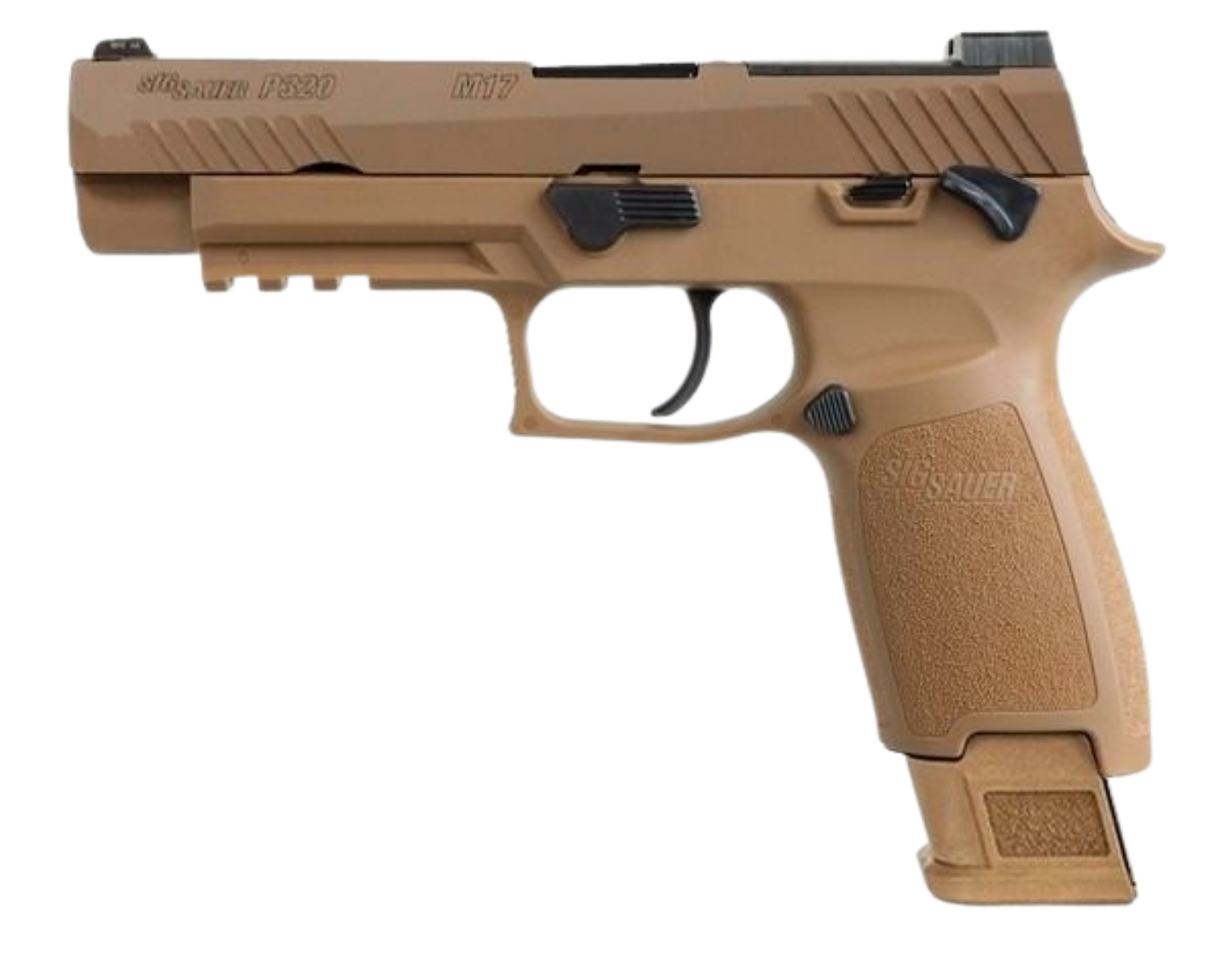SIG Sauer M17 semi-automatic pistol featured in The Terminal List intro garage