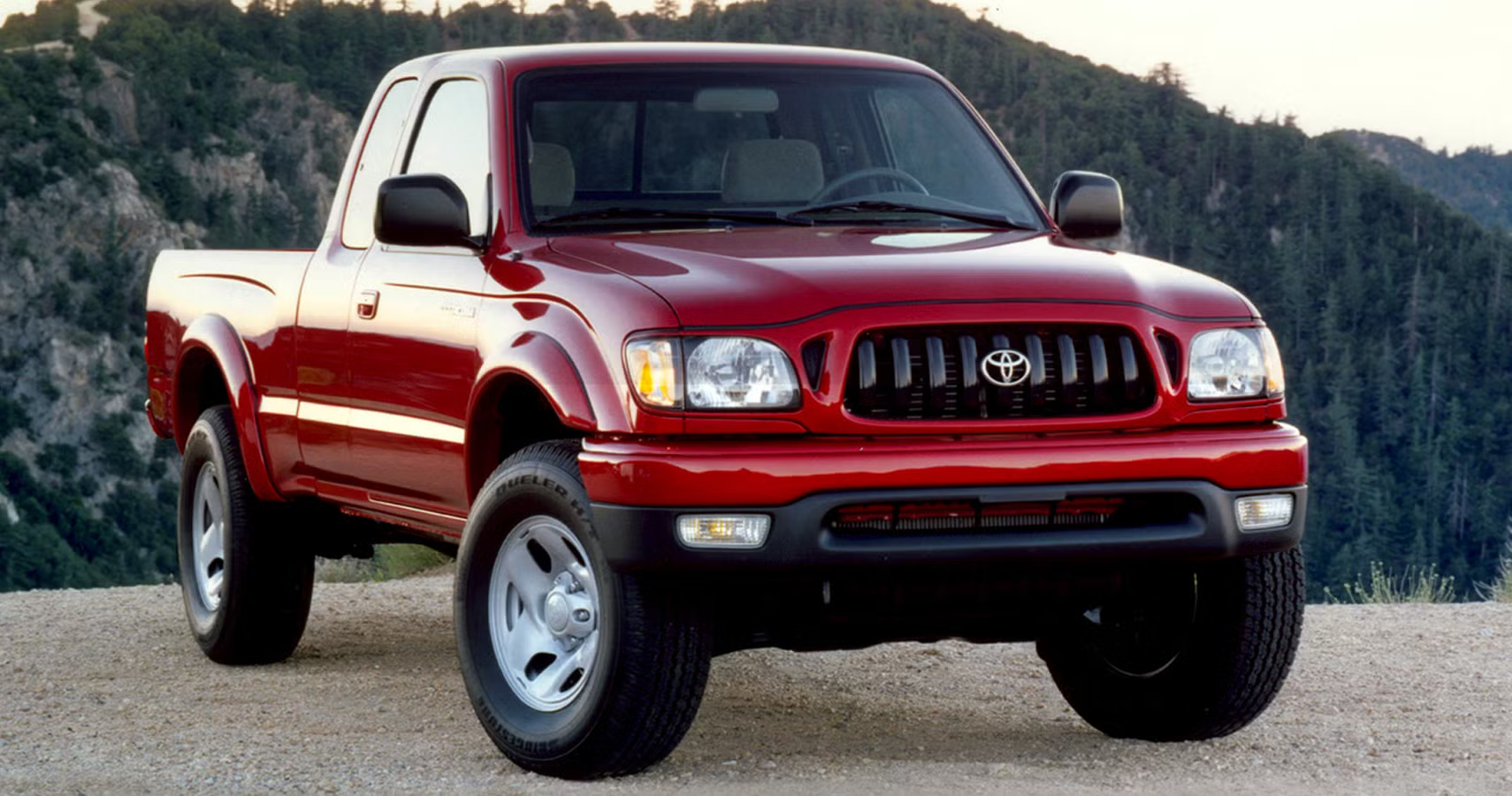 1st generation Toyota Tacoma pickup truck featured in The Terminal List season 2 teaser trailer