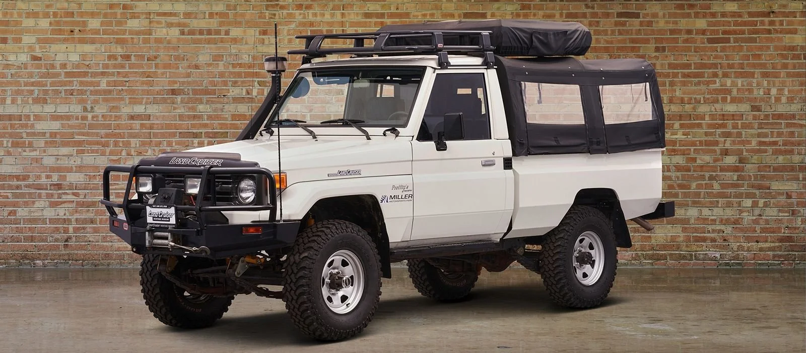 White Toyota Land Cruiser pickup truck featured in The Terminal List season 2 teaser trailer