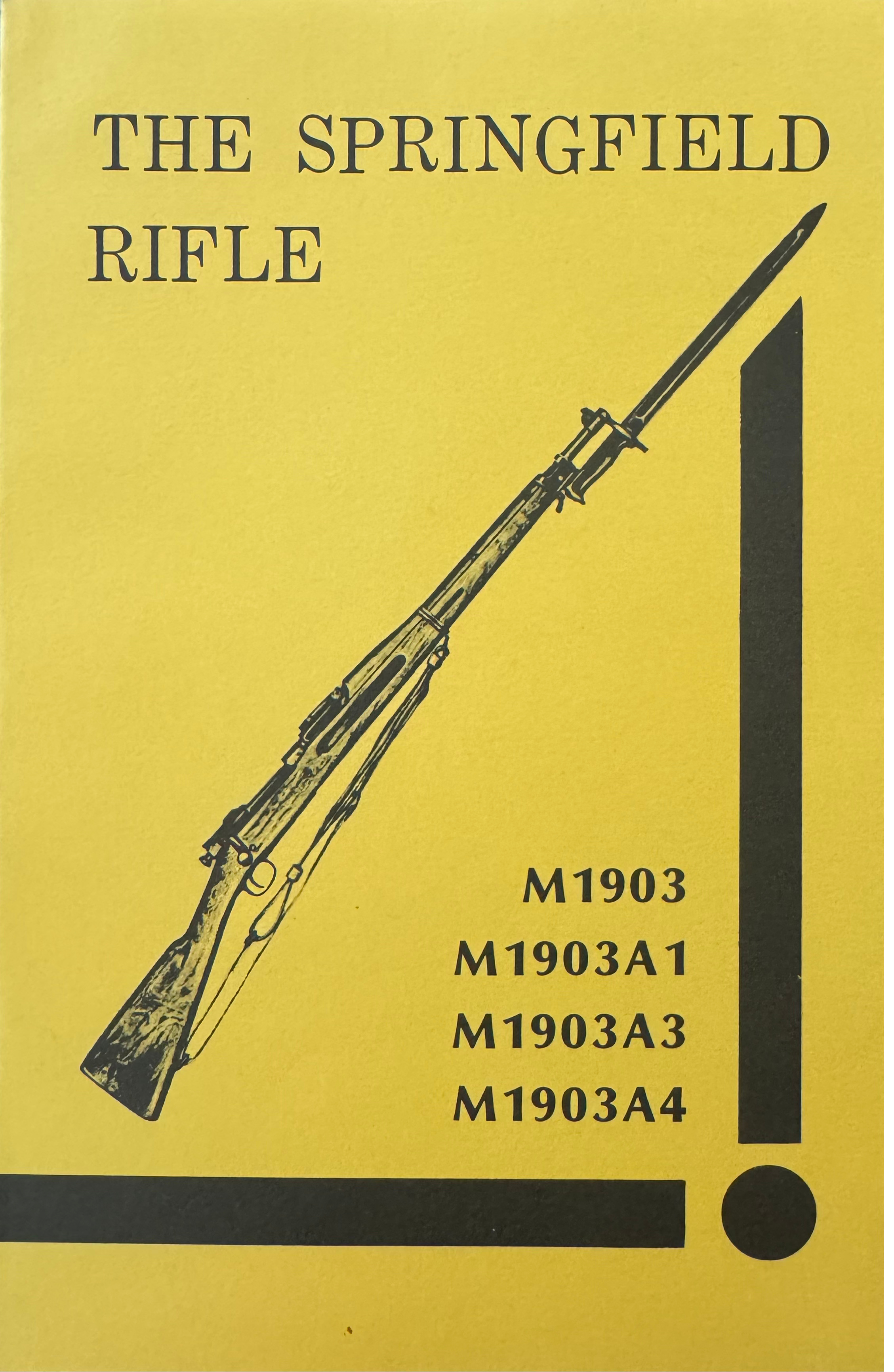 The Springfield Rifle: The Springfield Rifle technical history book cover featured in The Terminal List intro garage