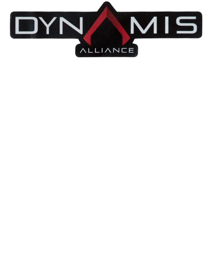 Dynamis Alliance Sticker Decal featured in The Terminal List intro garage