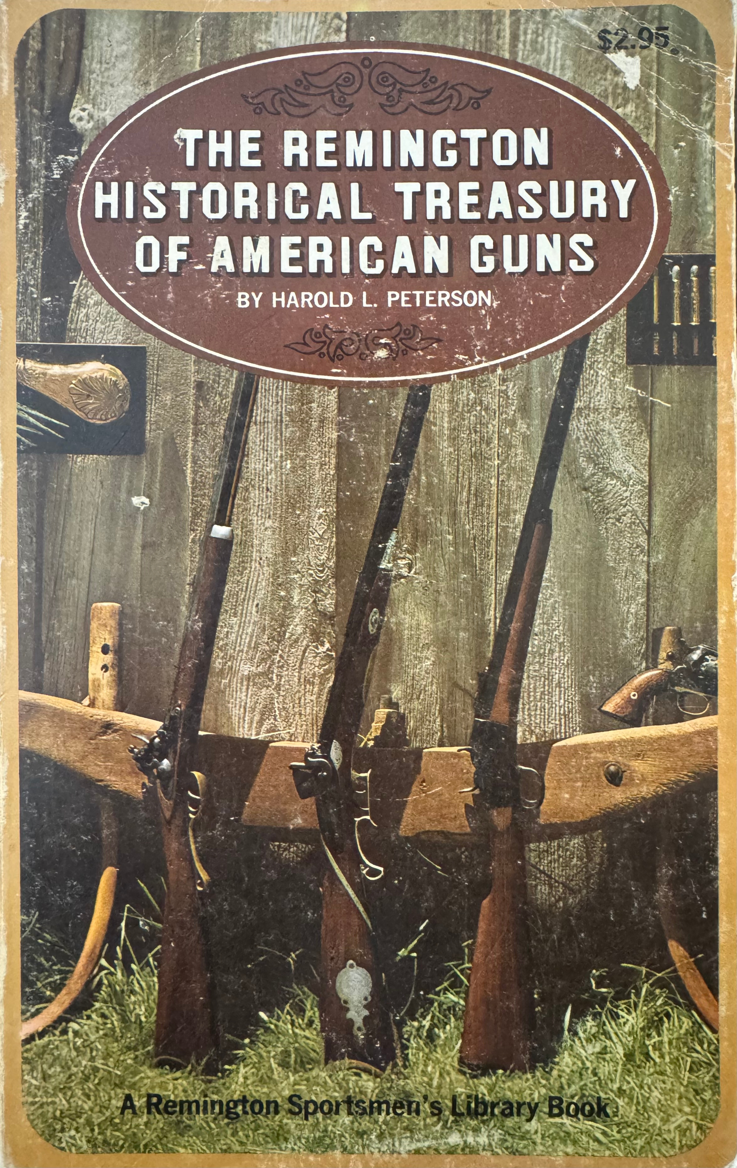 The Remington Historical Treasury of American Guns: The Remington Historical Treasury of American Guns book cover featured in The Terminal List intro garage