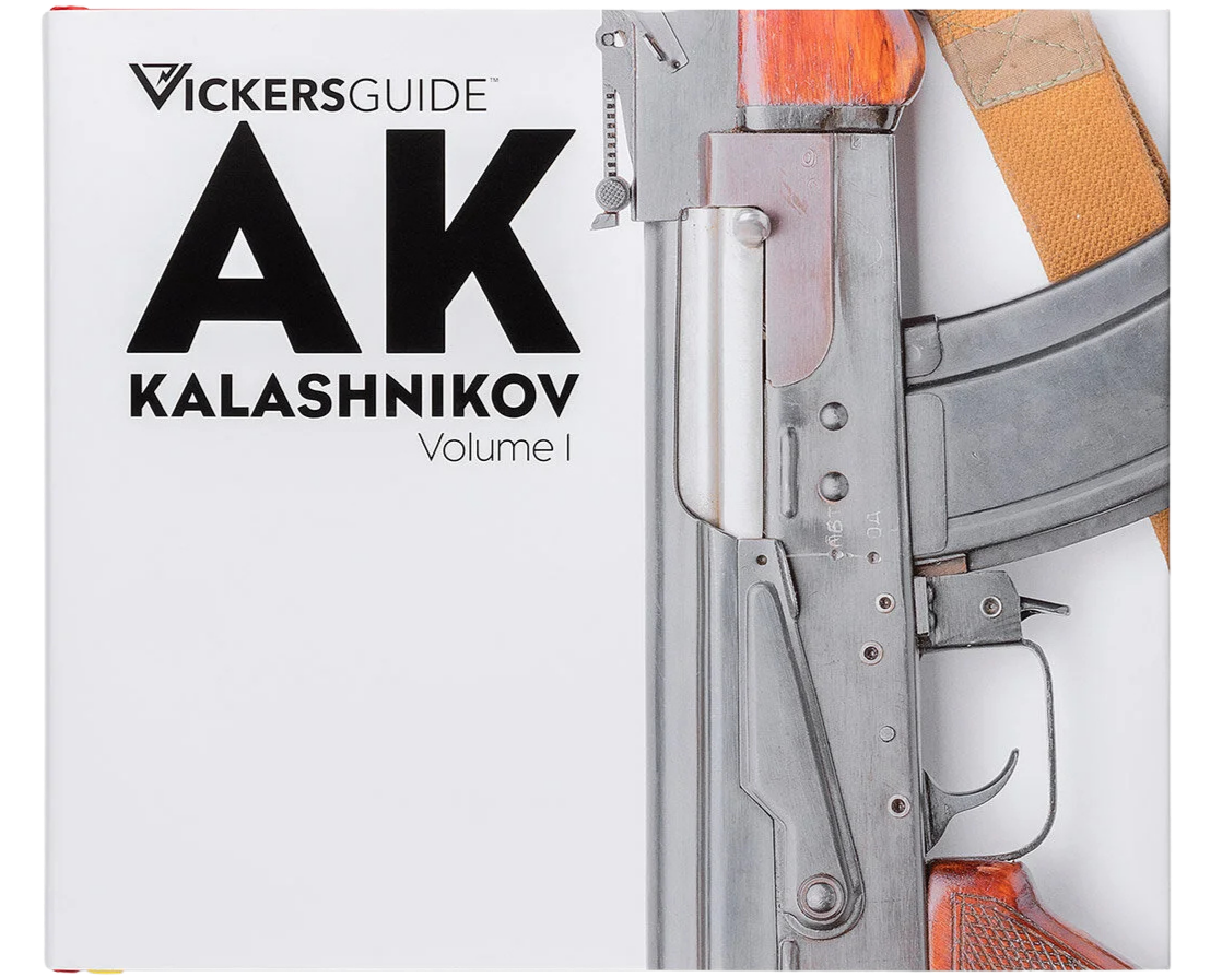 Vickers Guide AK (Vol 1): Vickers Guide AK Kalashnikov Volume 1 book featured in The Terminal List intro garage