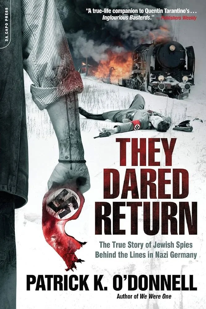 They Dared Return: They Dared Return by Patrick K. O'Donnell book cover featured in The Terminal List intro garage