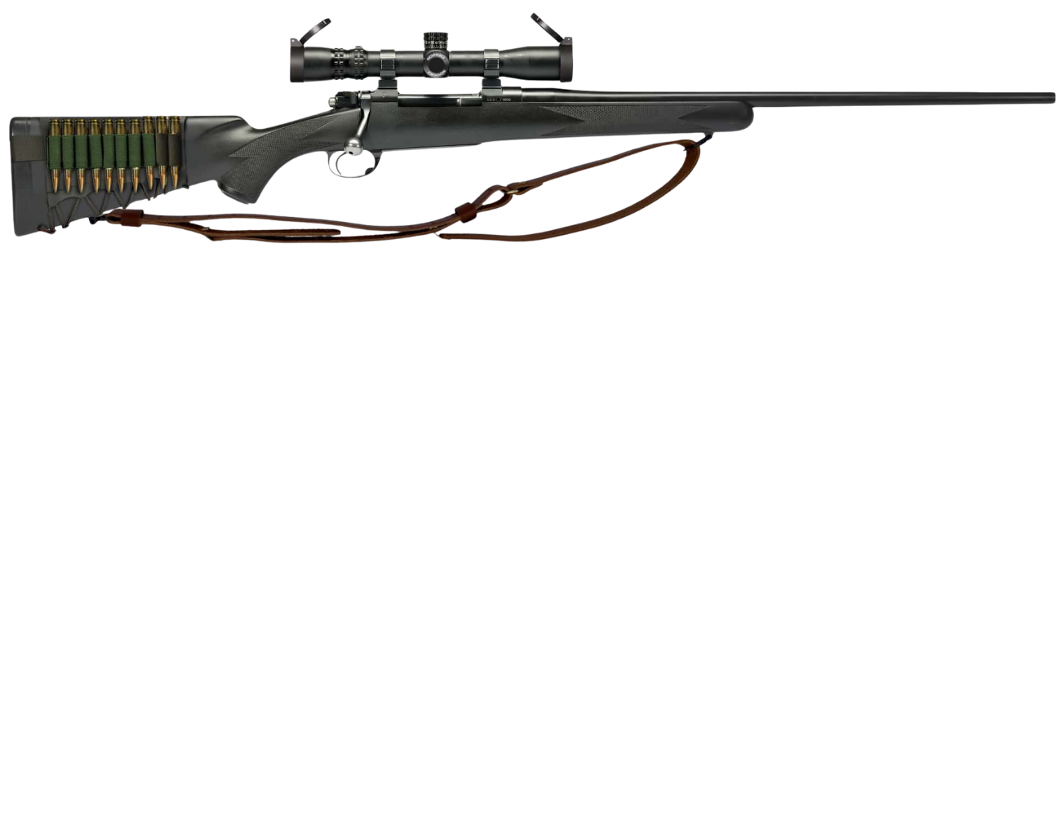 Echols Legend LX-1 bolt-action hunting rifle featured in The Terminal List intro garage