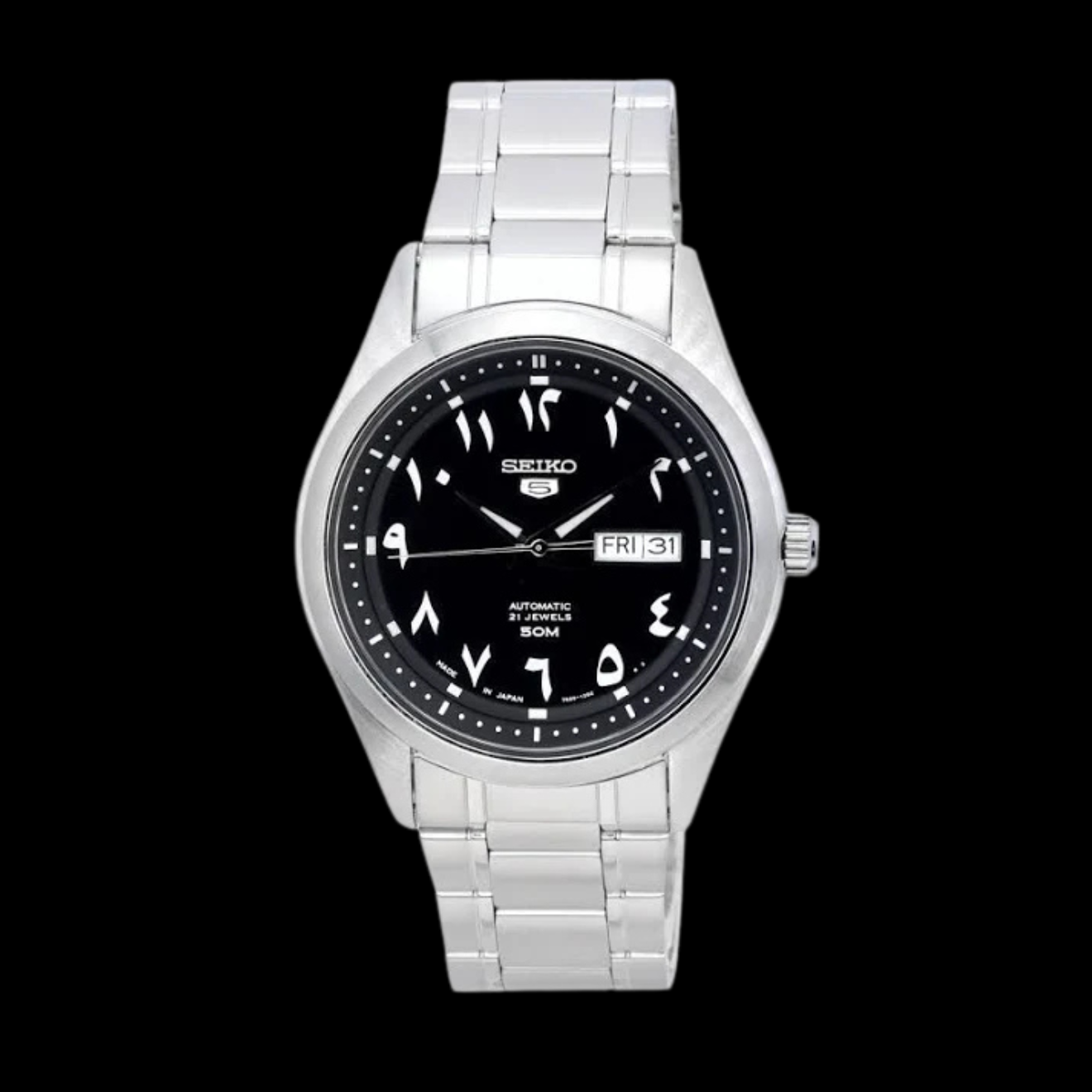 Arabic Seiko: Seiko watch with Arabic dial numbers featured in The Terminal List season 2 teaser trailer