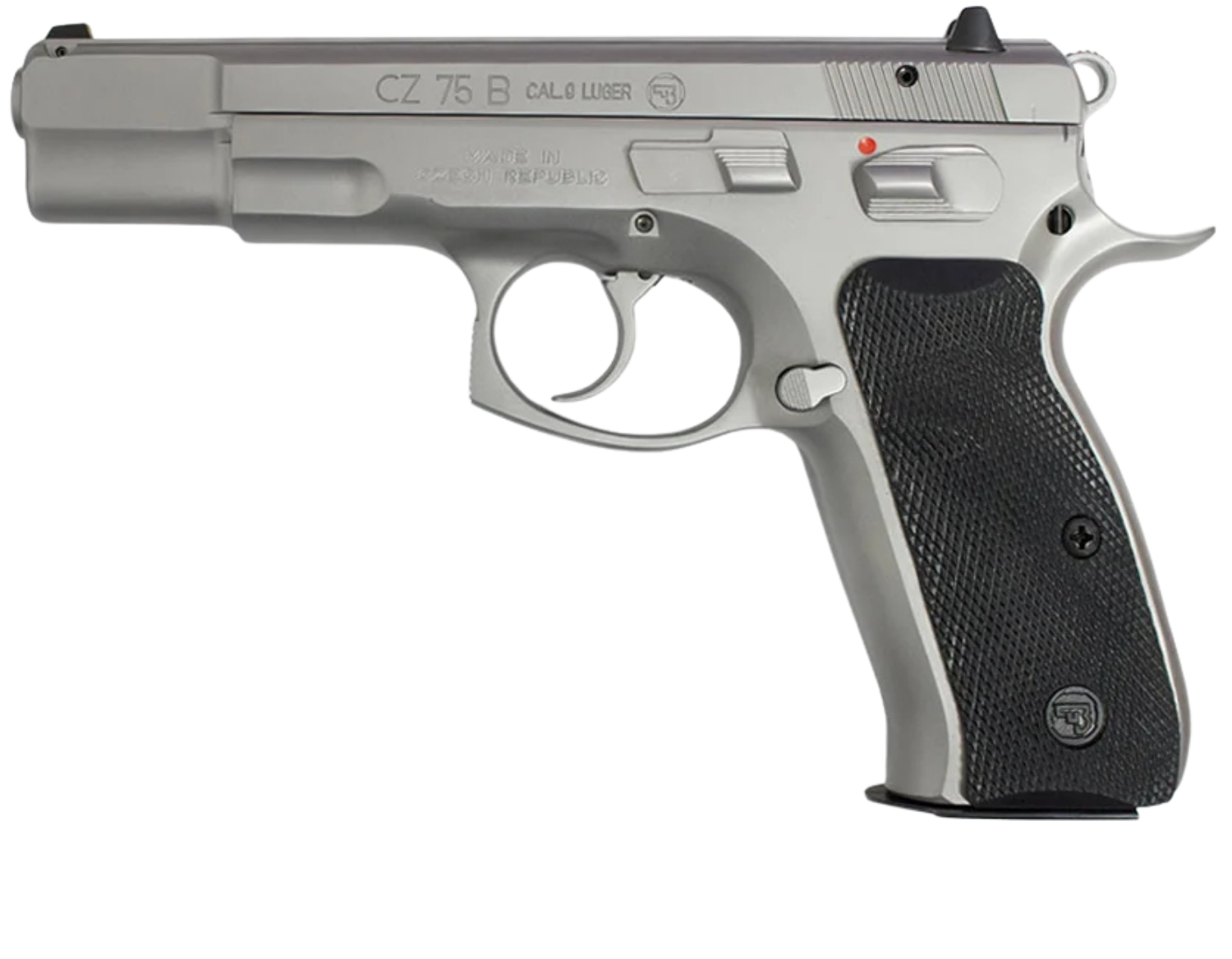 CZ 75 full-size semi-automatic handgun featured in The Terminal List intro garage