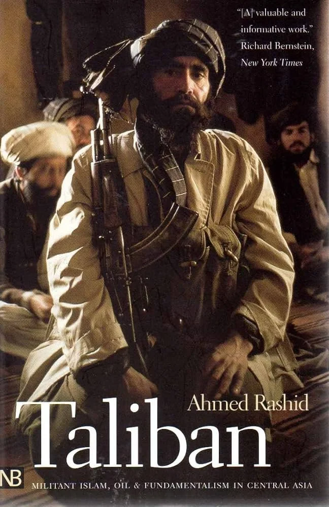 Taliban: Taliban Militant Islam, Oil and Fundamentalism in Central Asia book cover featured in The Terminal List intro garage
