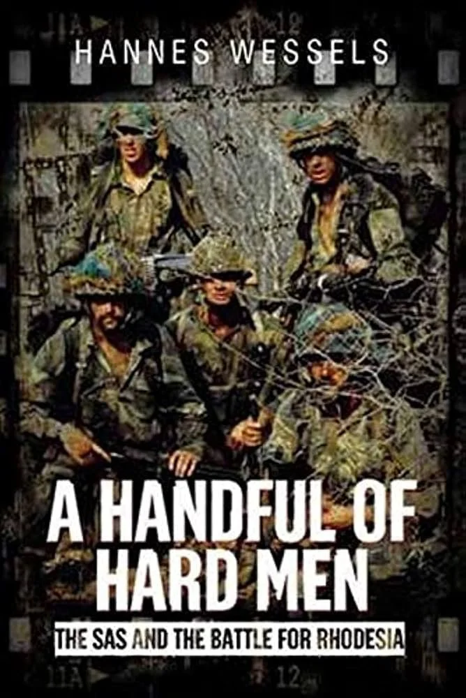 A Handful of Hard Men: A Handful of Hard Men by Hannes Wessels book cover featured in The Terminal List intro garage