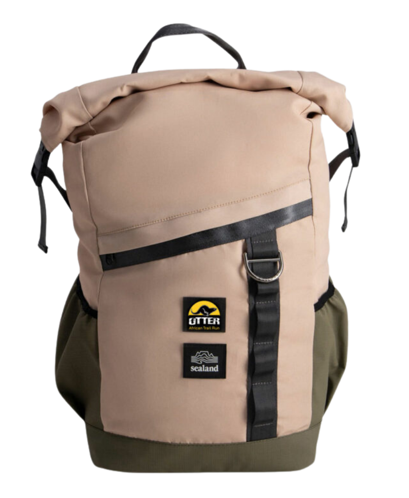 Sealand Rowlie Pack (Left Image): Sealand Rowlie canvas backpack featured in The Terminal List season 2 teaser trailer