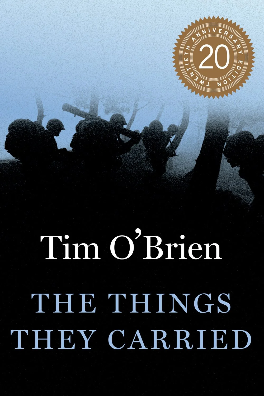 The Things They Carried: The Things They Carried by Tim O'Brien book cover featured in The Terminal List intro garage