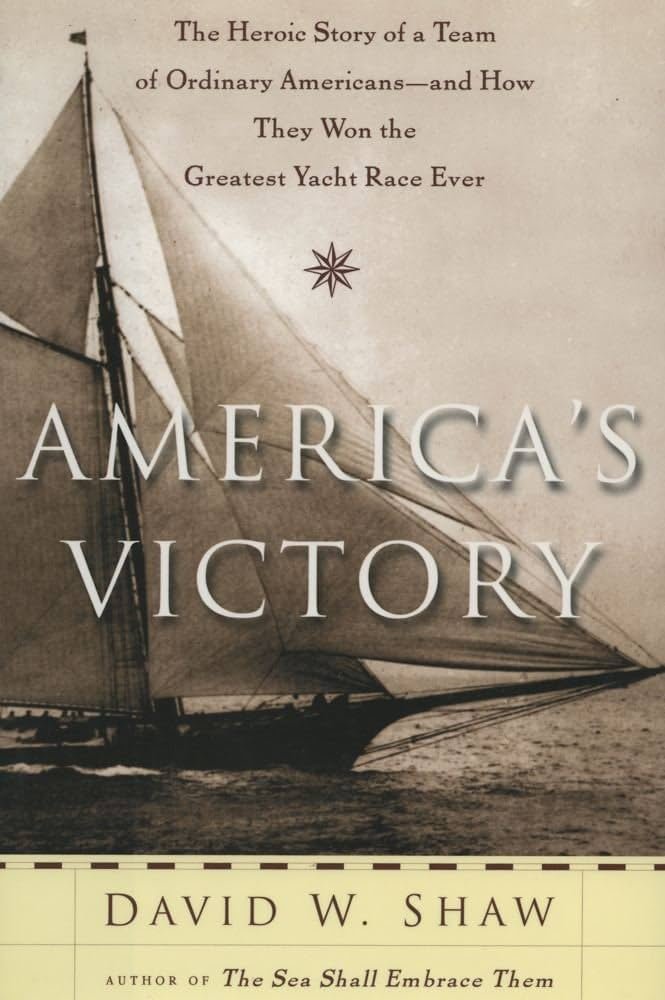 America's Victory: America's Victory book cover featured in The Terminal List intro garage