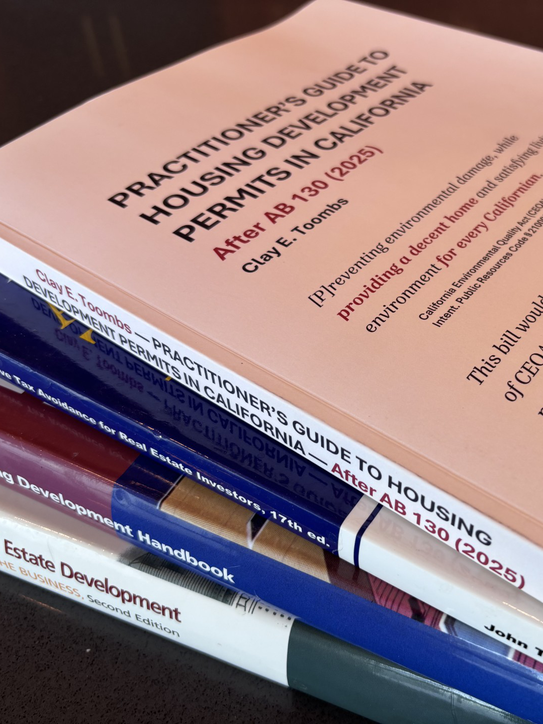 PAPERBACK — Practitioner’s Guide to Housing Development Permits in California — After AB 130 (2025)