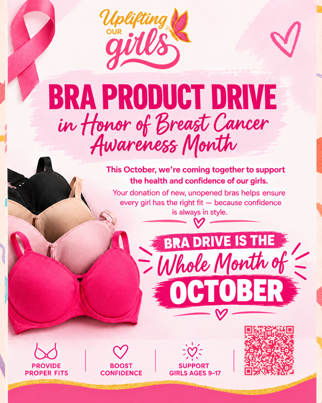 October Bra Product Drive