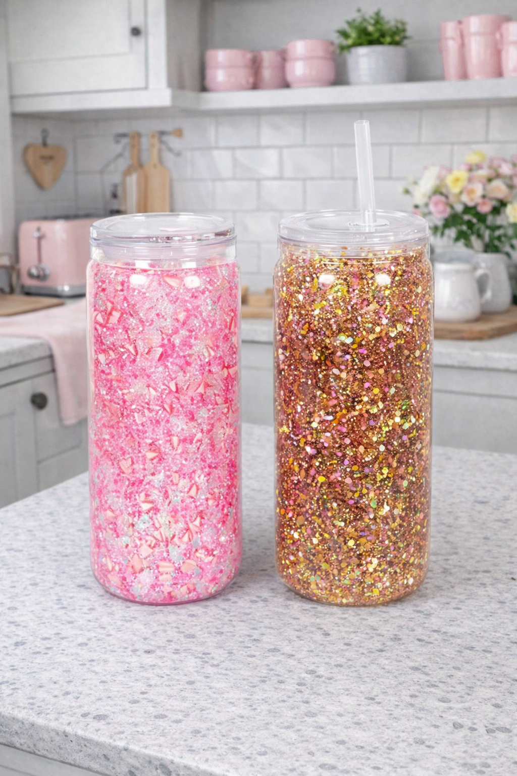 Custom Snowglobe Cup (16oz) ✨