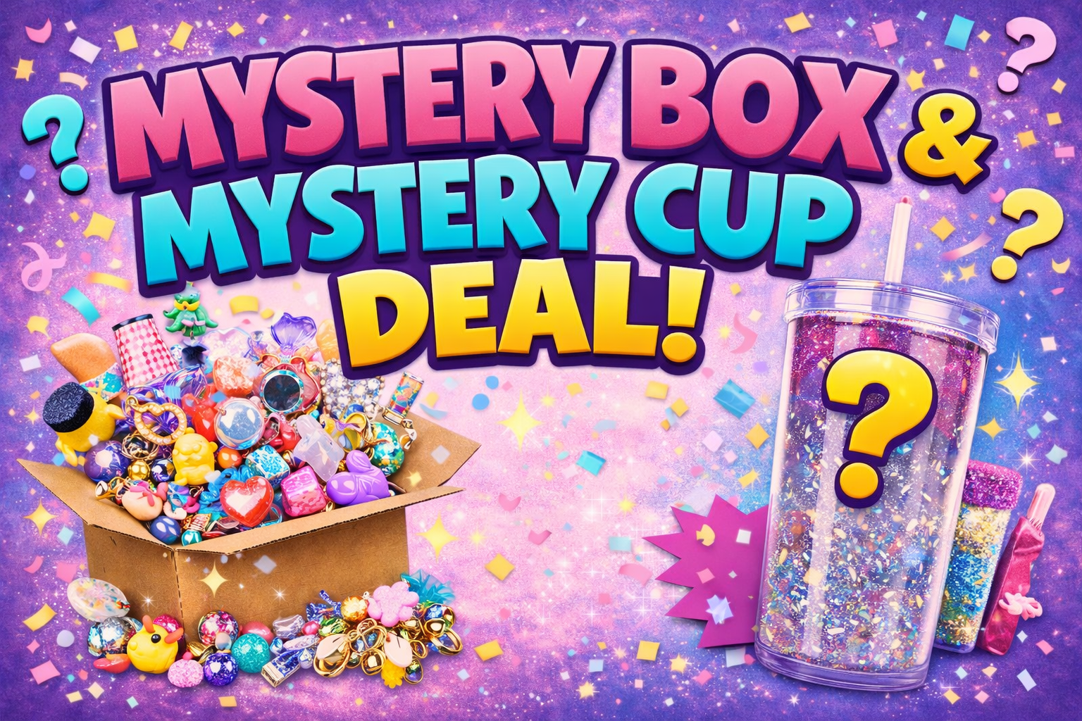 Mystery CUP & Mystery BOX Bundle Deal