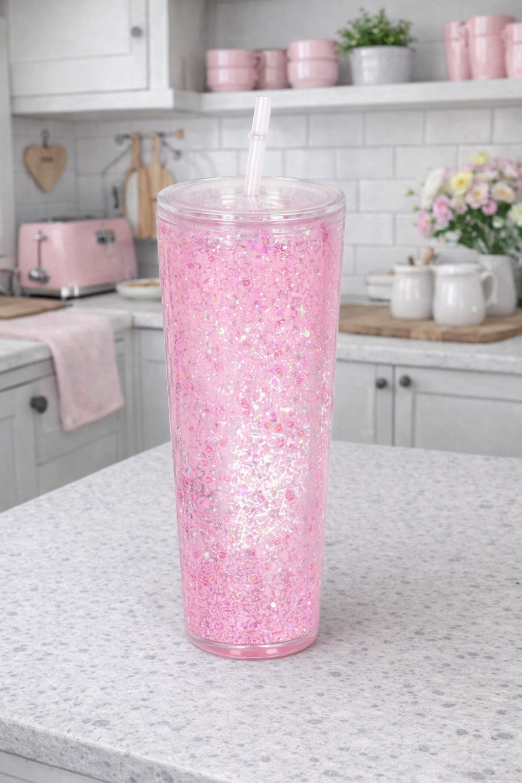 Custom Snowglobe Cup (24oz) ✨