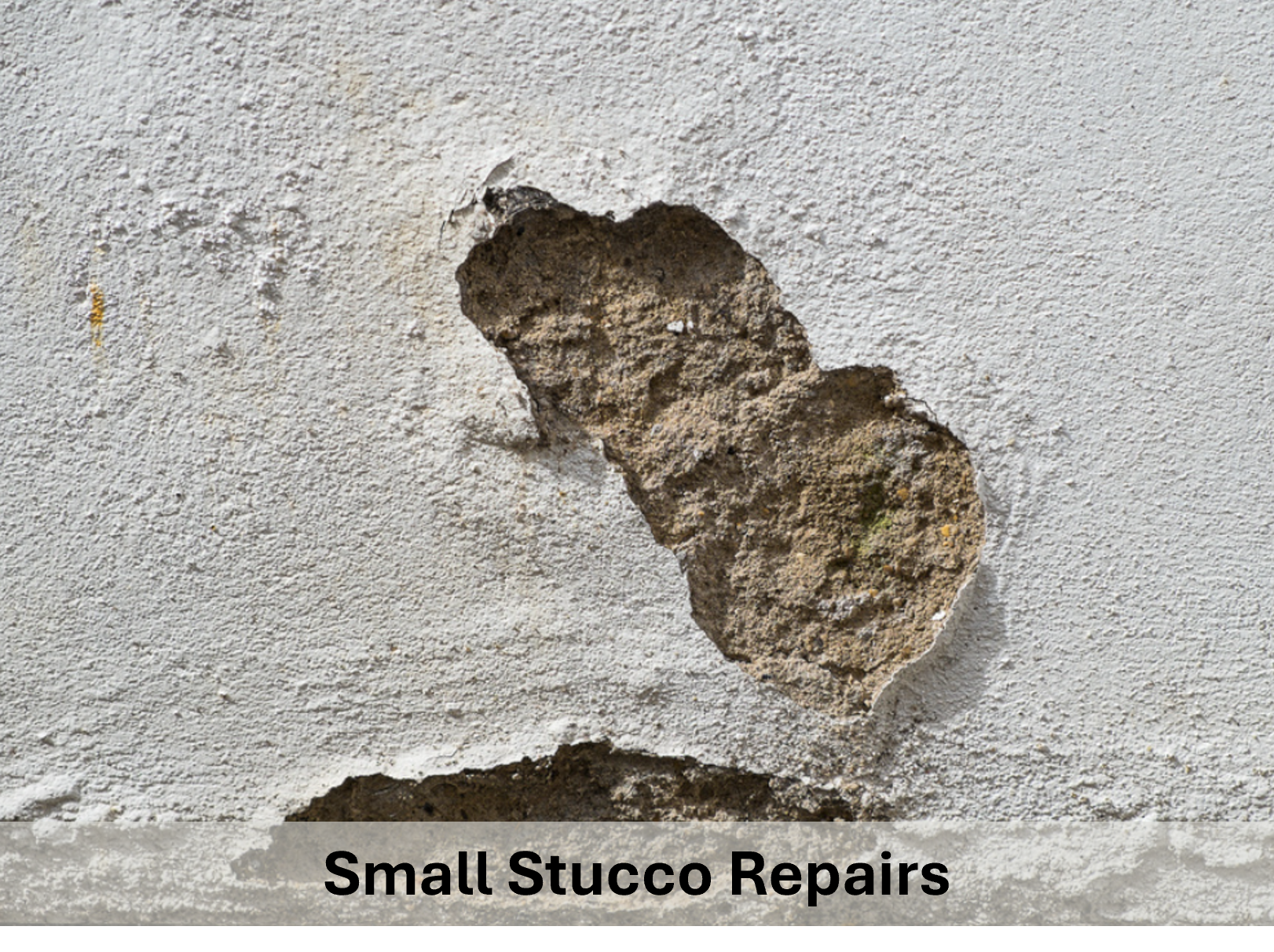 We specialize in repairing small stucco damages—filling cracks, chips, and minor wear—to restore your home’s exterior, prevent moisture intrusion, and avoid costly future repairs.