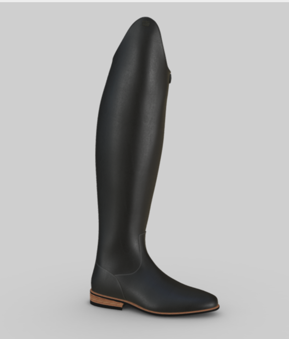 Kingsley Riding Boot. Black Capri