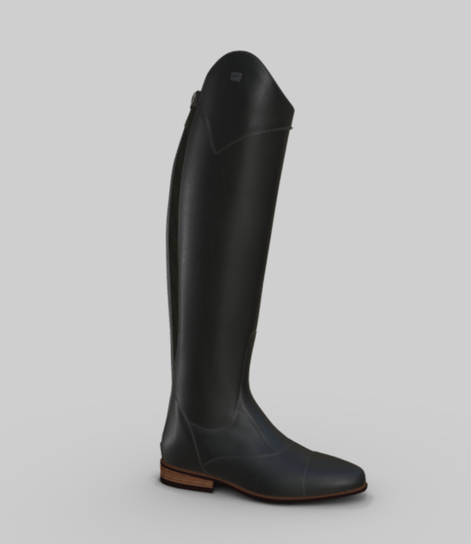 	
Kingsley Riding Boot. Black Aspen