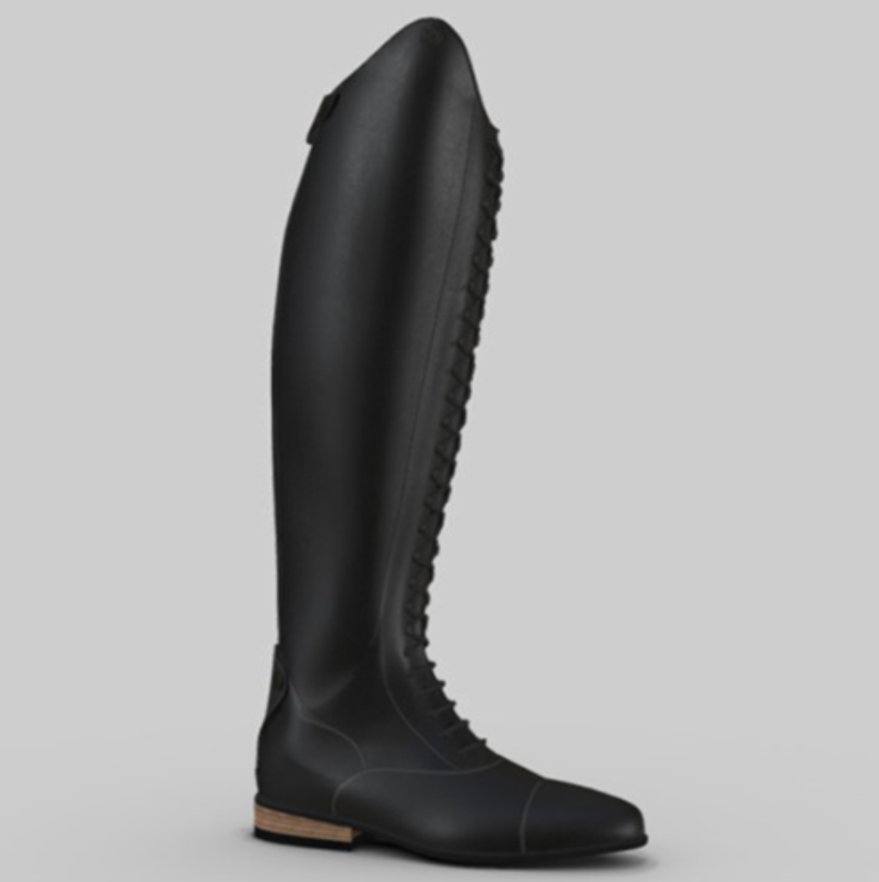 Kingsley Riding Boot.  Black Boston 