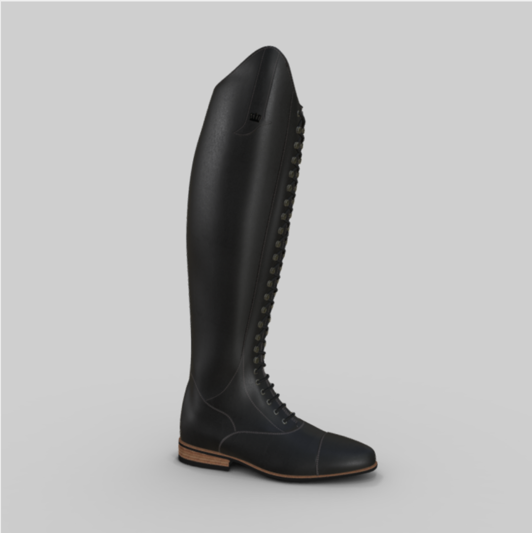 Kingsley Riding Boot. Black Orlando 