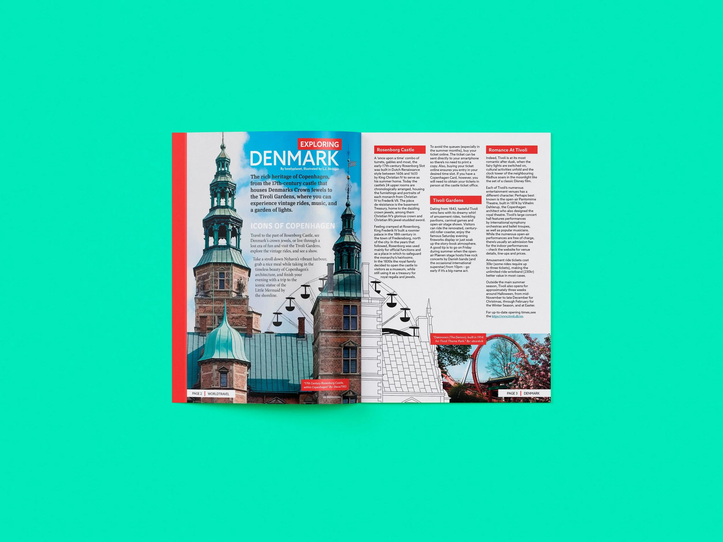 World Travel ‘Denmark’, Magazine