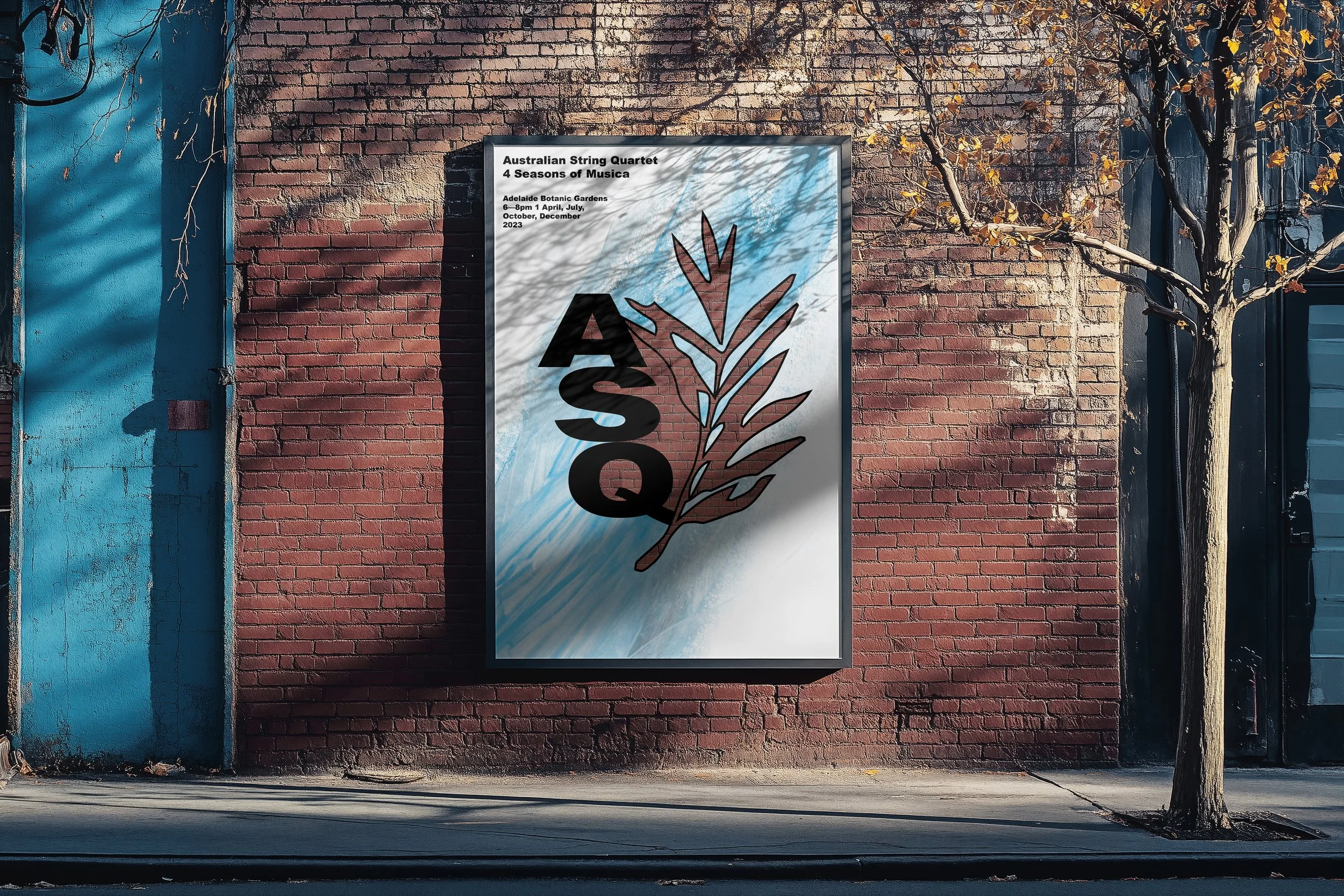 ASQ (Australian String Quarlet) Poster and CD Concept