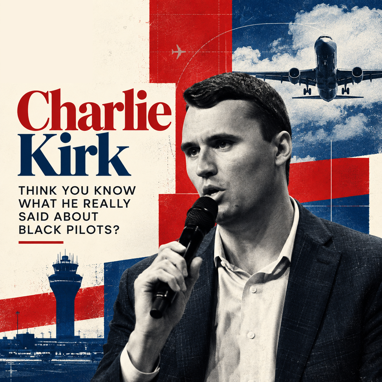 Charlie Kirk: Think you know what he really said about Black pilots? 