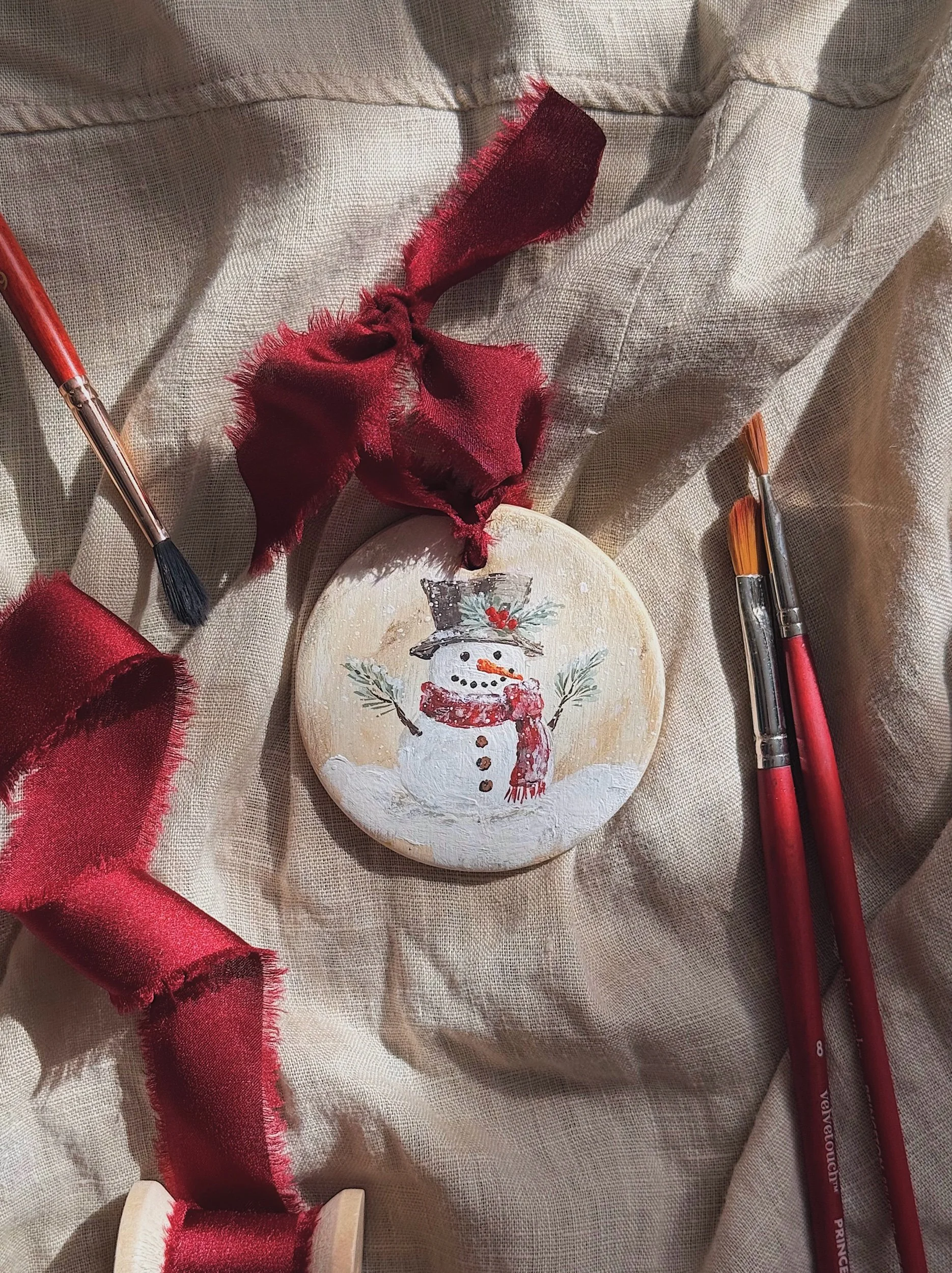 Vintage Snowman (W)