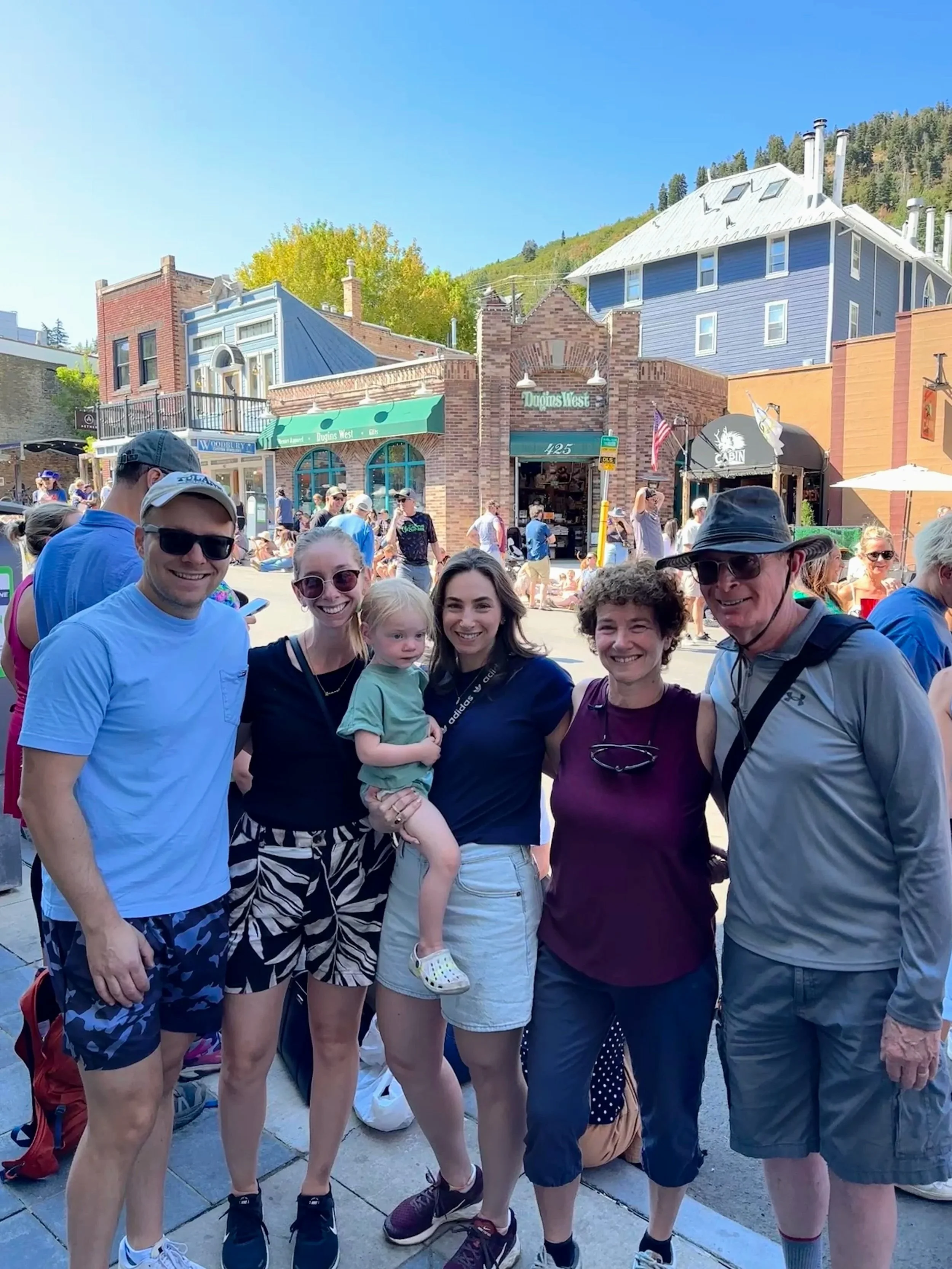 Brian Cooper with his family