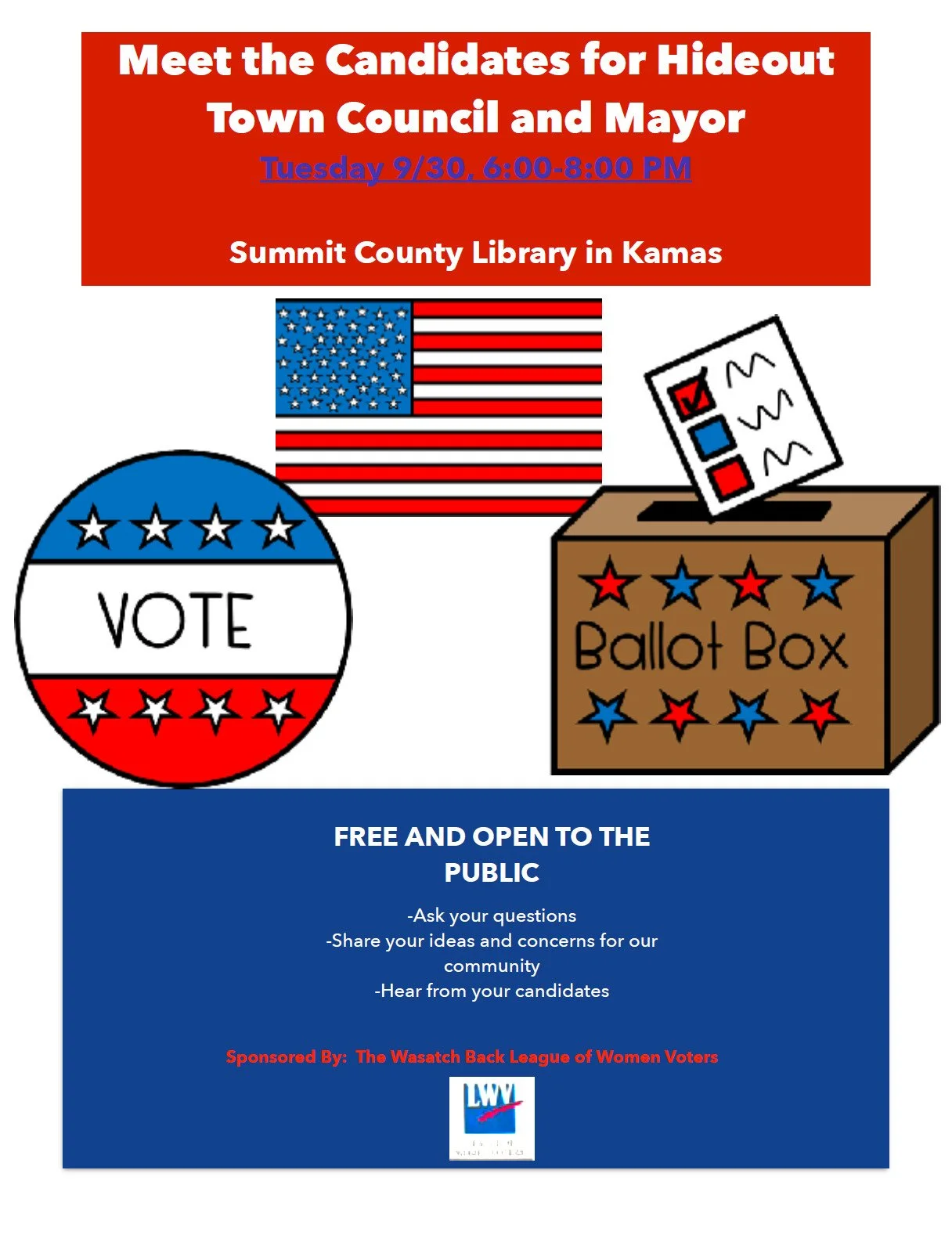 Meet the Candidates Public Forum