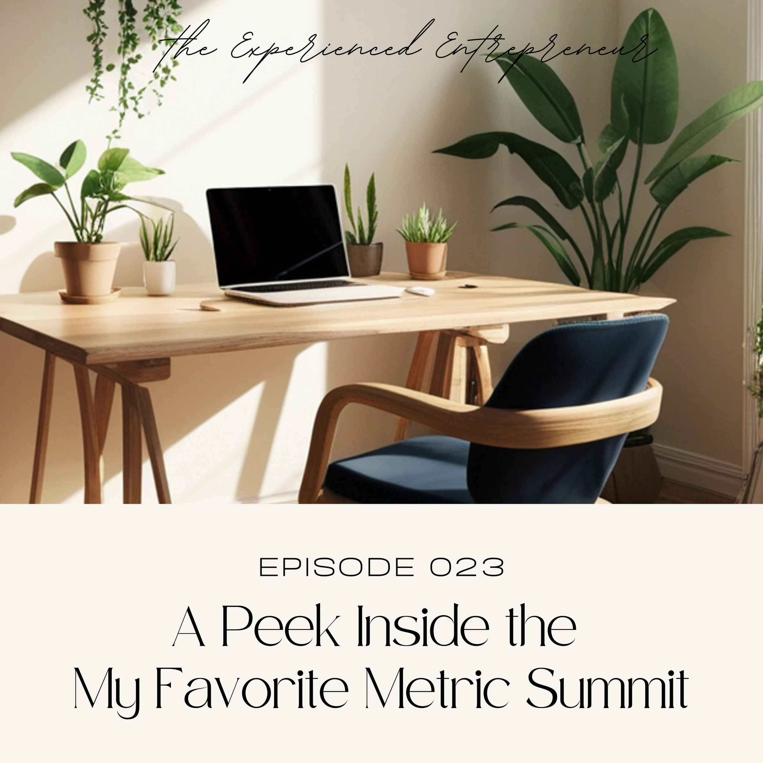 EPISODE 23: A Peek Inside the my favorite metric summit
