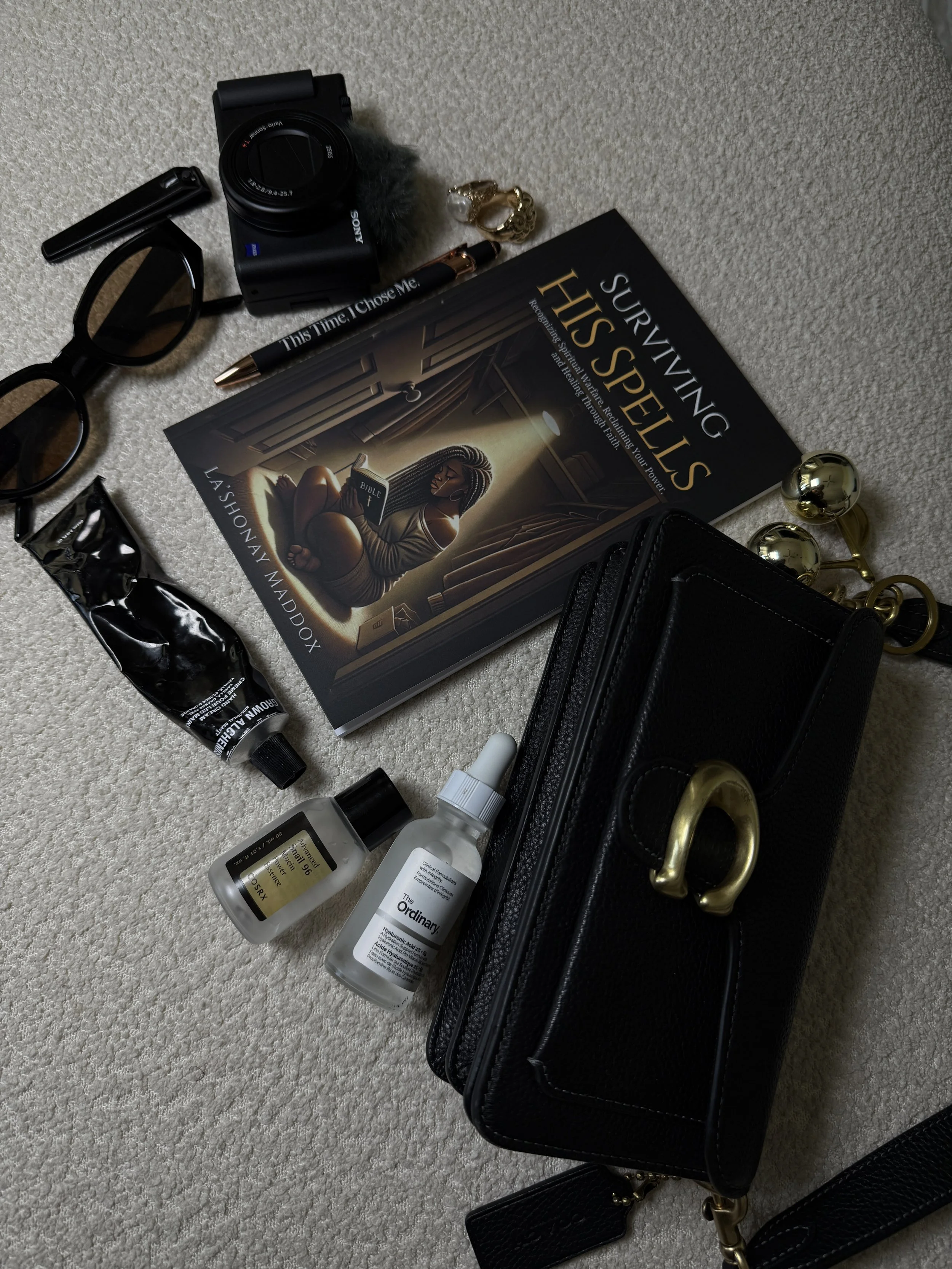 Author La’Shonay, writer of Surviving His Spells, a Christian testimony about overcoming spiritual bondage, witchcraft, and finding freedom through God.