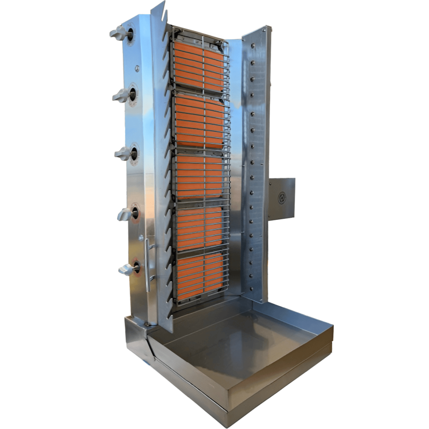 Ozsarac and Sons kebab machine with 4 burners