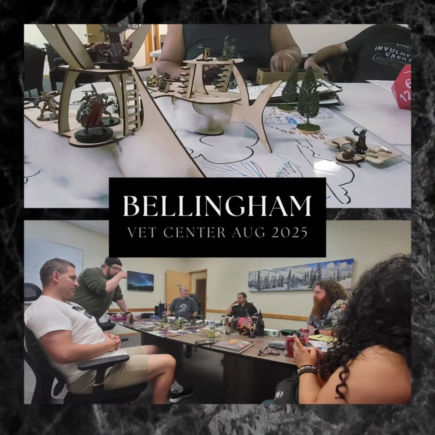 Dice, laughs, and teamwork, just another great day questing with the Vet Center crew!
#supportourvets #ttrpg