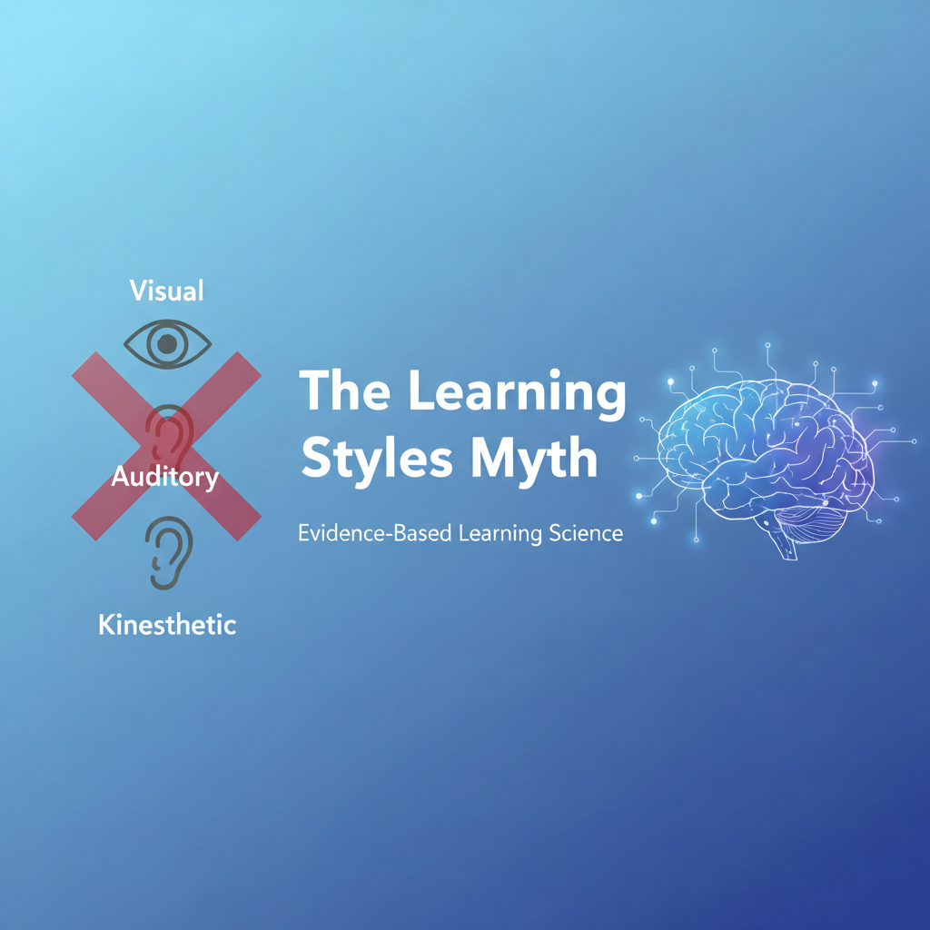 Instructional Design Should Not Match Learning Styles