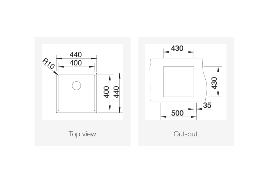 Blanco CLARON-400-IF mål dimensjoner.png