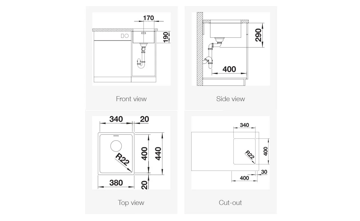 Blanco Andano 340-U Mål DImensjoner.jpg