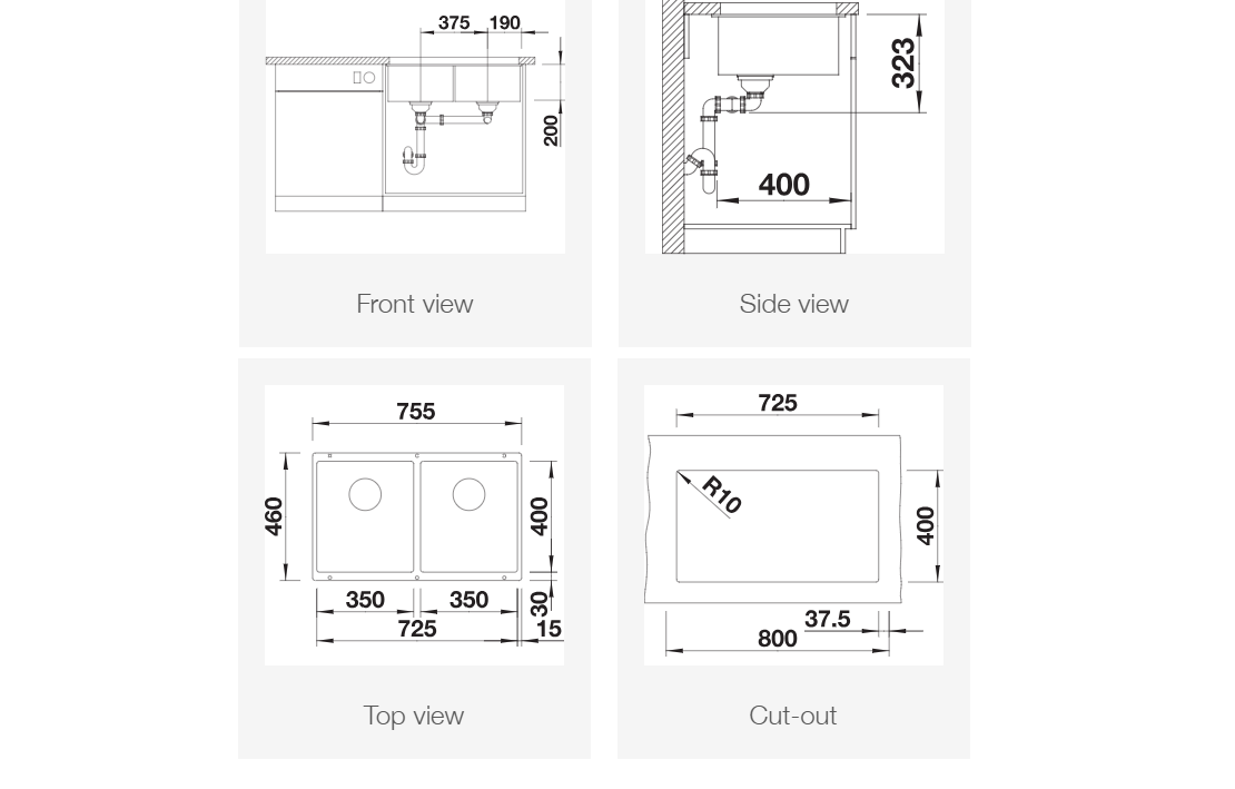 Blanco-Subline-350-350-U-mål dimensjoner.png