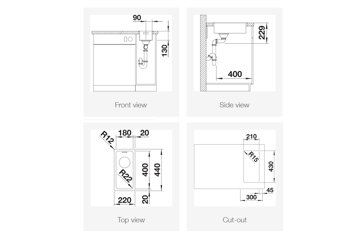 Blanco Andano 180-IF Mål Dimensjoner.png
